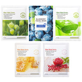 Face Masks Skincare Sheet, 5 Pack Moisturizing Natural Face Mask with Plant Essence, Deep Hydration, Improve Skin Water and Oil Balance, Repair Skin Barrier, Daily Face Mask for Women All Skin Type